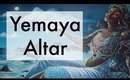 My Yemaya Altar: what I put on it, offerings (Part 1)