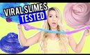 Viral Slimes Tested!