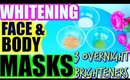 Whitening Face & Body Masks & Scrub | SuperPrincessjo