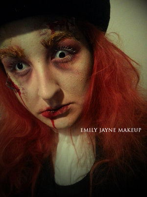 My undead mad hatter look, this was for a collaboration with Bonnie Corban.
A tutorial for this can be found at www.YouTube.com/EmilyJMakeup!
Also check out my Facebook, Instagram and Blog for more from me!
www.Facebook.com/EmilyJayneMakeup
EmilyJayneMakeup (instagram)
www.EmilyJayneMakeup.blogspot.com