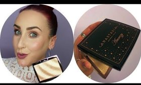 Anastasia X Amrezy Highlighter on pale skin - first impressions