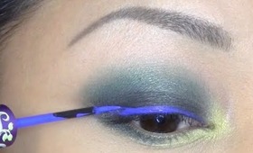 Green-Blue Makeup Tutorial + GIVEAWAY!! (OPEN)