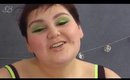 Spunky Spring Green Makeup
