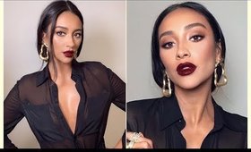 Shay Mitchell makeup tutorial inspired (darker lip)