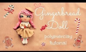❆ Symbols of Xmas Series ▪ Gingerbread Doll ▪ PolymerClay Tutorial | #DebbyMas