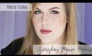 Matte Mauve Everyday Makeup Tutrorial // Rebecca Shores MUA