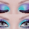 Purple And Blue Eye Shadow