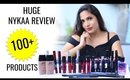 HUGE Nykaa Makeup Haul (100+ Products) - Reviews, Swatches, Favorites | Shruti Arjun Anand