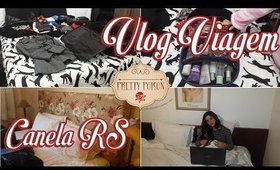 VLOG: Viagem, Fazendo a Mala, Tour Pelo Quarto do Hotel e +!