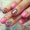 Wild girly nails