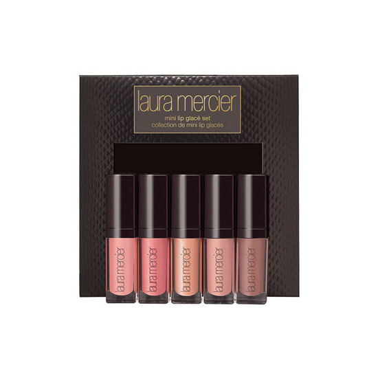 LAURA MERCIER リップとフェイスカラーセット Laura Mercier Mini Lip Glacé Collection | Beautylish