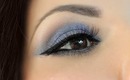 Holiday Blue Eye Shadow Look *Party Makeup*
