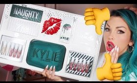 TESTING OUT THE *NEW* KYLIE JENNER HOLIDAY MAKEUP