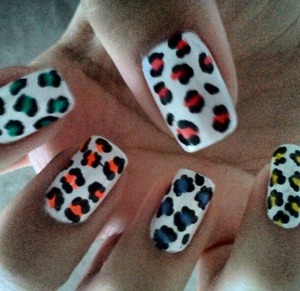 I Did My Nails Cheetah