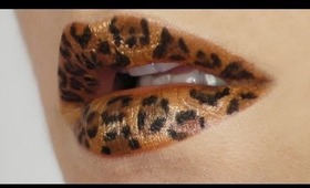 How to Create Perfect Leopard Print Lips