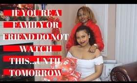 Salina's Holiday Series Day 3: Gift Wrapping w/ my Habesha Mom
