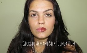 Giorgio Armani Silk Foundation |Review & First Impression!