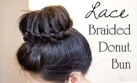 How-to | 3 Min Lace Braided Donut Bun