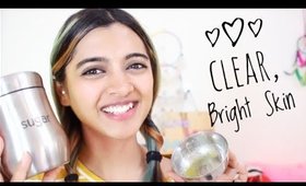 DIY Face Polish: Clear BRIGHT Skin _ Glow & Lightening Sun Tan  | Skin Care SuperWowStyle Prachi