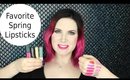 Favorite Cruelty Free Spring Lipsticks | Phyrra