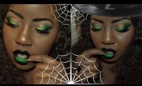 The Best Spider Witch Makeup Tutorial! Super Easy Perfect for work!