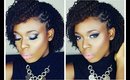 Natural Hair Tutorial| Cornrows and Twistout