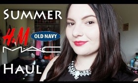 Small Summer Haul (H&M, MAC, Old Navy) | OliviaMakeupChannel