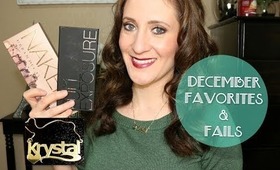 December Favorites & Fails (Onecklace, UD, Smashbox, Jane Cosmetics & More)