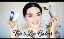 Top 5 Lip Balms | Laura Neuzeth