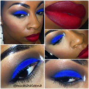 Hope you all have a great 4th of July ! Check out my instagram to see what I used for this look @muashaleena 
