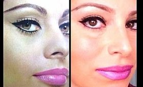 How to: Sophia Loren inspired makeup