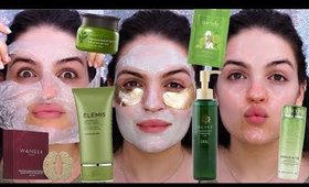 ST PATRICK'S DAY Skincare Routine | GREEN Skincare