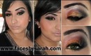 Pakistani Bridal Inspired - Pink&Gold Smokey Eyes