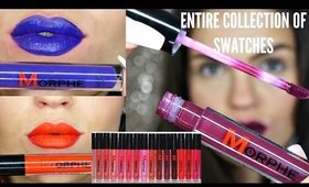 NEW MORPHE LIQUID LIPSTICKS REVIEW & SWATCHES