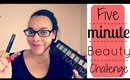 5 Minute Makeup | Hair Challenge ! ♥