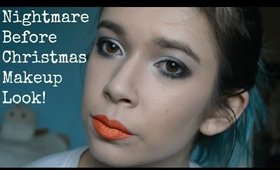 Nightmare Before Christmas Makeup Look! #12MAS