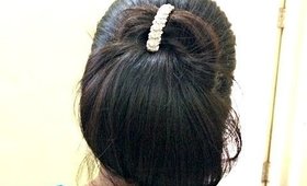 Easy Ponytail Updo