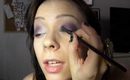 A very merry makeup tutorial: Purple Ice
