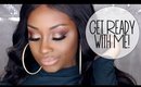Get Ready with Me | Plum & Gold Eyes + Nude Lips | Makeupd0ll