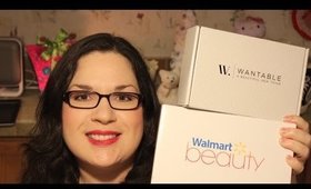 Wantable December Accessories + Wal-Mart Winter Beauty Box Unboxings