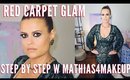 Academy Awards Celebrity Red Carpet Makeup Tutorial Step by Step | mathias4makeup