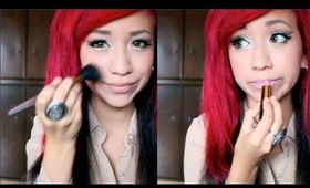 I'm back! A 2012 Holiday Makeup Tutorial!