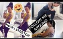 FOLLOW ME AROUND | Stretching Routine, Spa Day & Revision