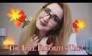 The Fall Favorites Tag!