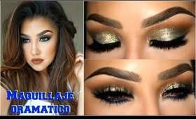 Maquillaje DRAMATICO de VERANO/ Summer Dramatic Makeup tutorial | auroramakeup