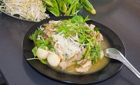 MAYCRY999 เข้าครัว : ขนมจีนน้ำยาป่าตีนไก่(คนไกลบ้าน)