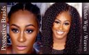 How To: Healthy Natural Hair Under Your Wigs / Weaves | Shlinda1