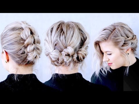 How To Style Short Hair For Date Night or Valentine's Day | Milabu | Milana  B. Video | Beautylish