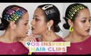 90s INSPIRED HAIRSTYLES with CLIPS | Siana Westley