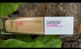 Maybelline Superstay 24h|Reseña